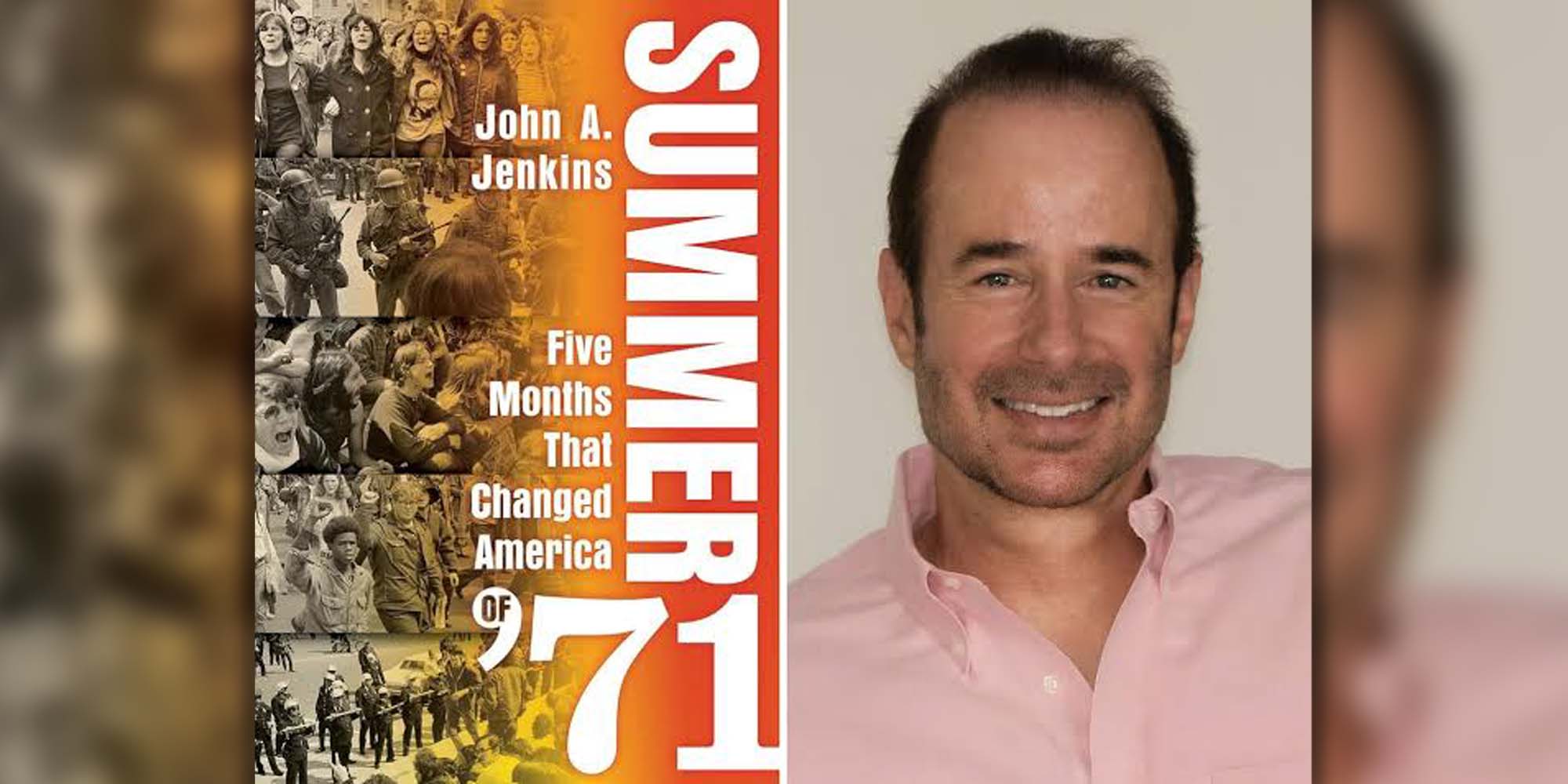 Book cover and headshot of John Jenkins P'11