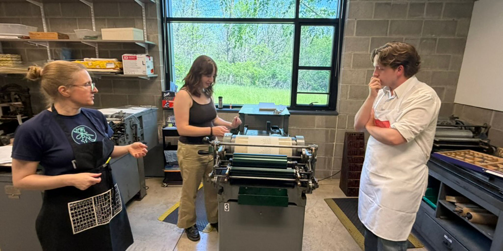 The Seneca Review at the Book Arts Center