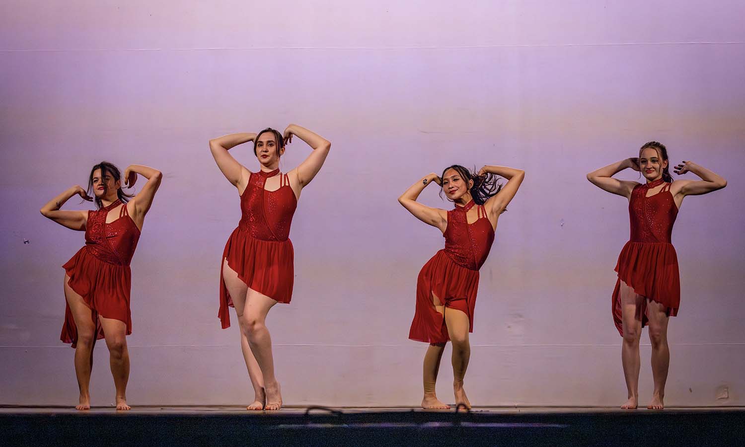 “Fatally Feminine” choreographed by Jasmine Cheung ‘27. 