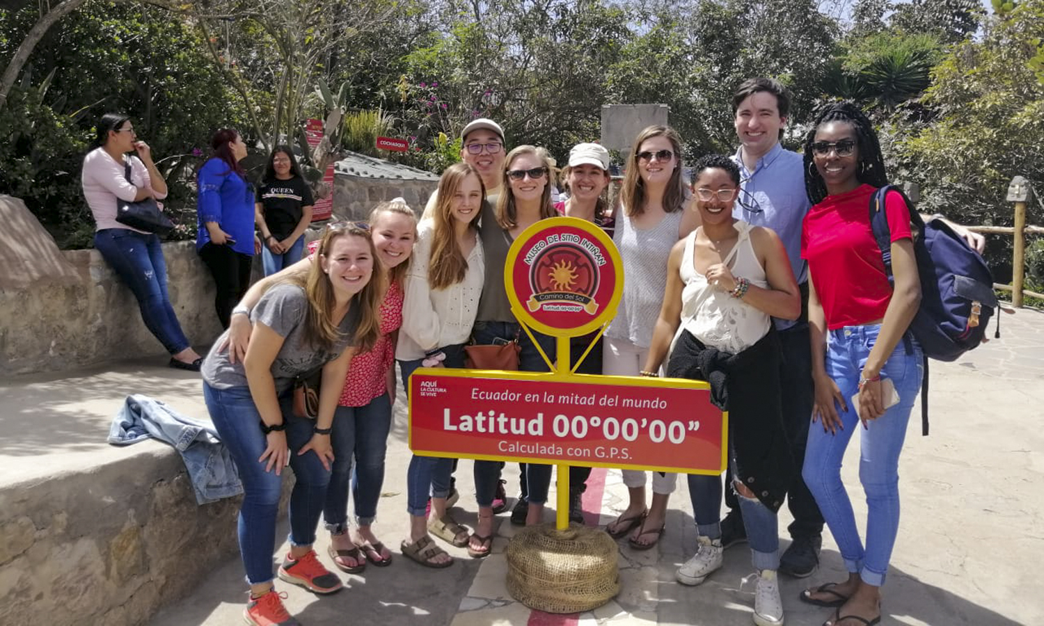 Students abroad in Ecuador 