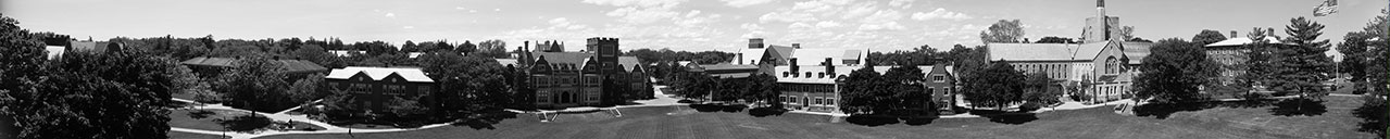 A panoramic view of the Hobart Quadrangle