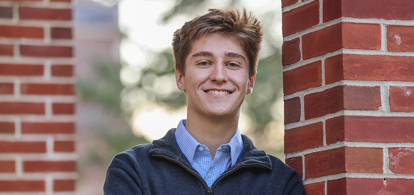 Jesse Whelan-Small ’24 has been named a Newman Civic Fellow for his work with the FLX College Leaders Program.