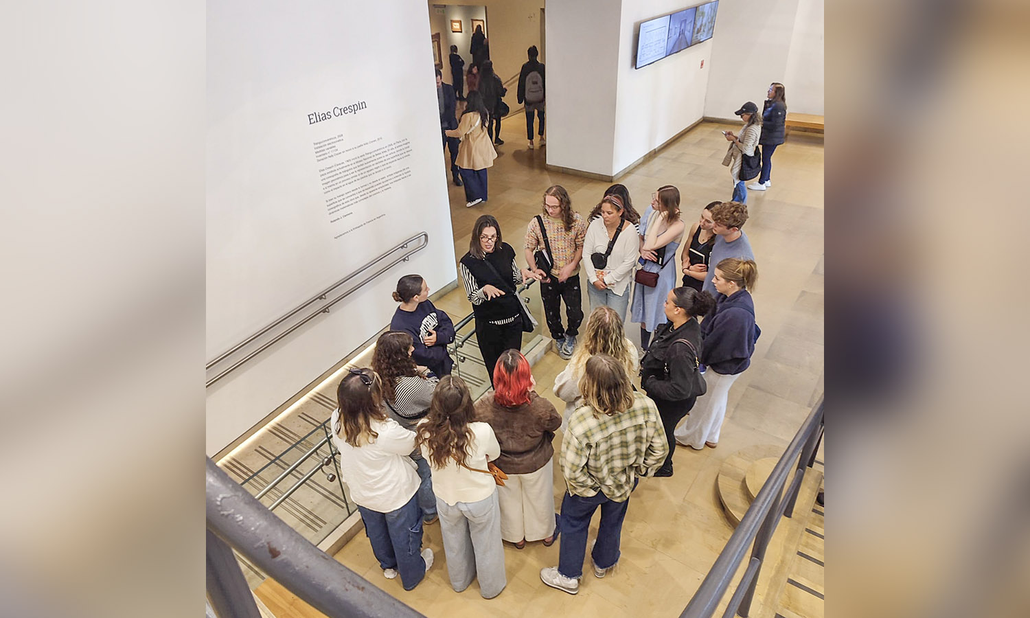 Associate Professor of Art and Architecture Angelique Szymanek speaks about the history of collecting artwork at the Museo de Bellas Artes.