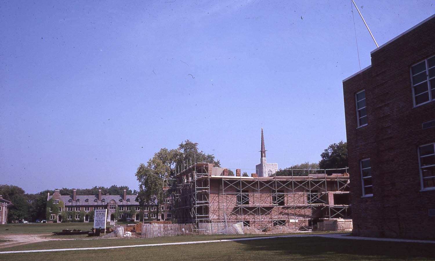 Eaton Hall was built in 1961, almost 30 years after Eaton’s death.