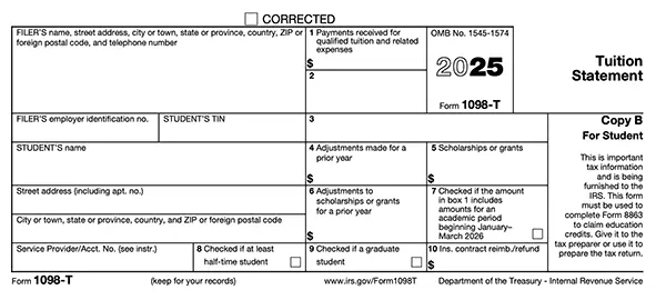 1098T Form