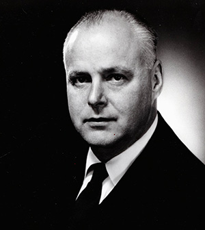 Portrait of President Holland, around 1966