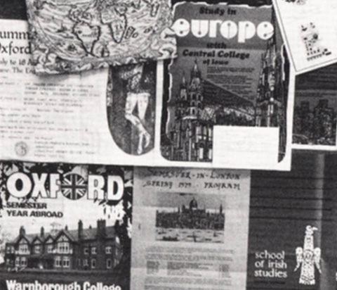 Study Abroad posters (1980)