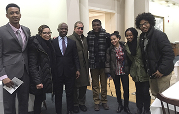 Alger Adams '32 Dinner Celebrates Triumph