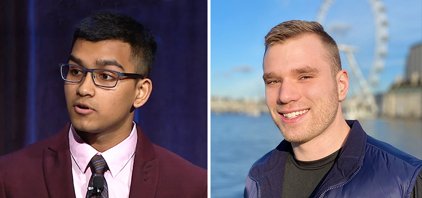 Biswas and Rudolph Secure Summer Internships with Ayco