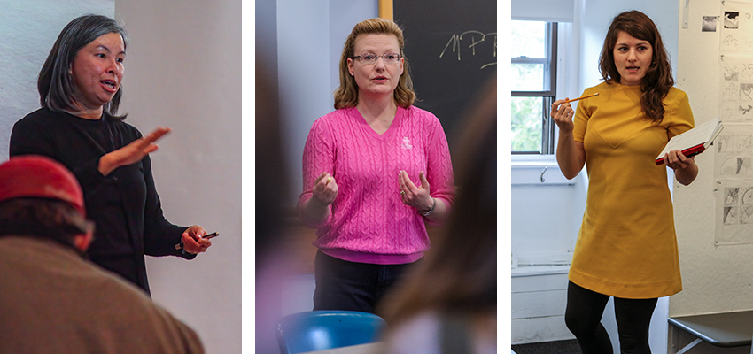 Blanchard, DΓÇÖAngelo, Tessendorf Recognized with Faculty Prizes